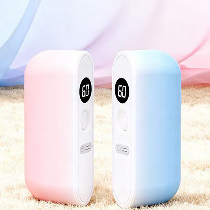 Hand Warmer Electric - เครื่องทำความร้อนมือแบบแม่เหล็ก 2 in 1 จอแสดงผลดิจิตอล ให้ความอบอุ่นยาวนาน