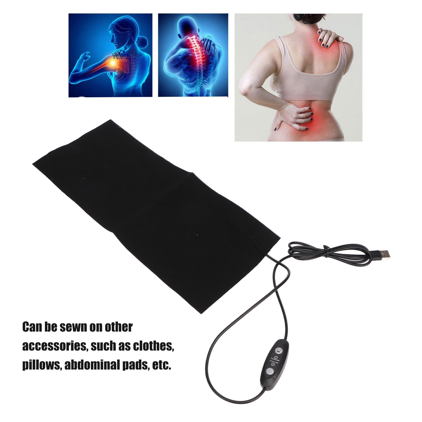 แผ่นทำความร้อน USB 9W 5V 2A ปร - Hand Warmer Electric บทวิจารณ์และราคา