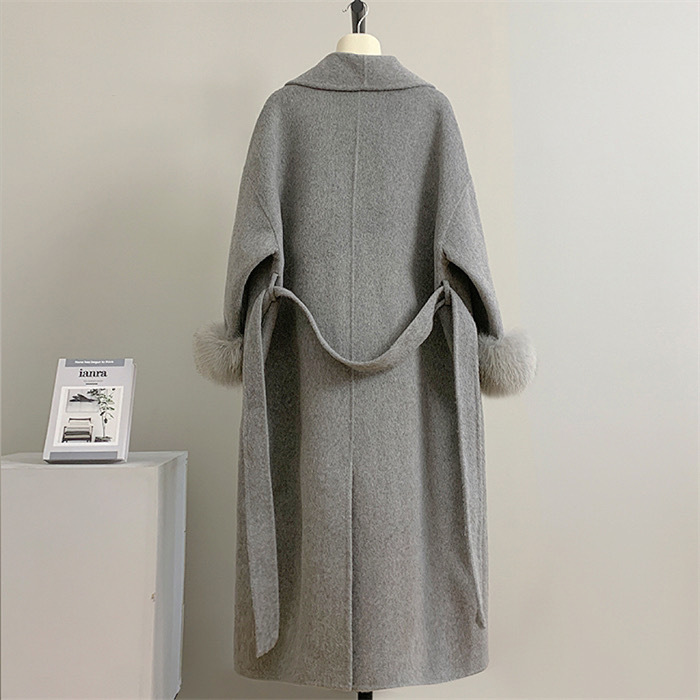 เสื้อโค้ทผู้หญิงขนสัตว์แท้แบบย - Wool Coat Peacoat บทวิจารณ์และราคา