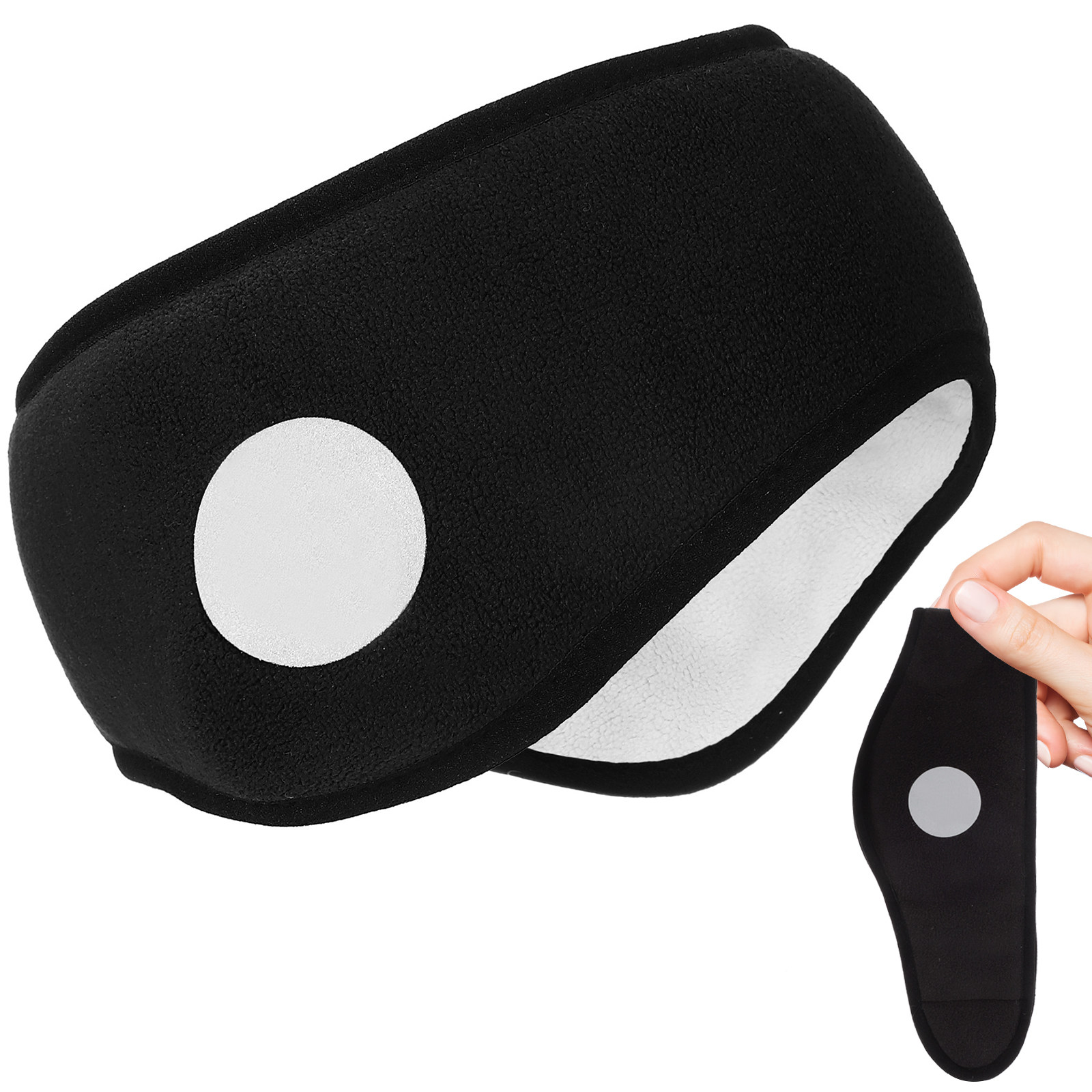 ที่ปิดหูสำหรับนอนหลับแบบคาดศีร - Winter Headband Fleece บทวิจารณ์และราคา