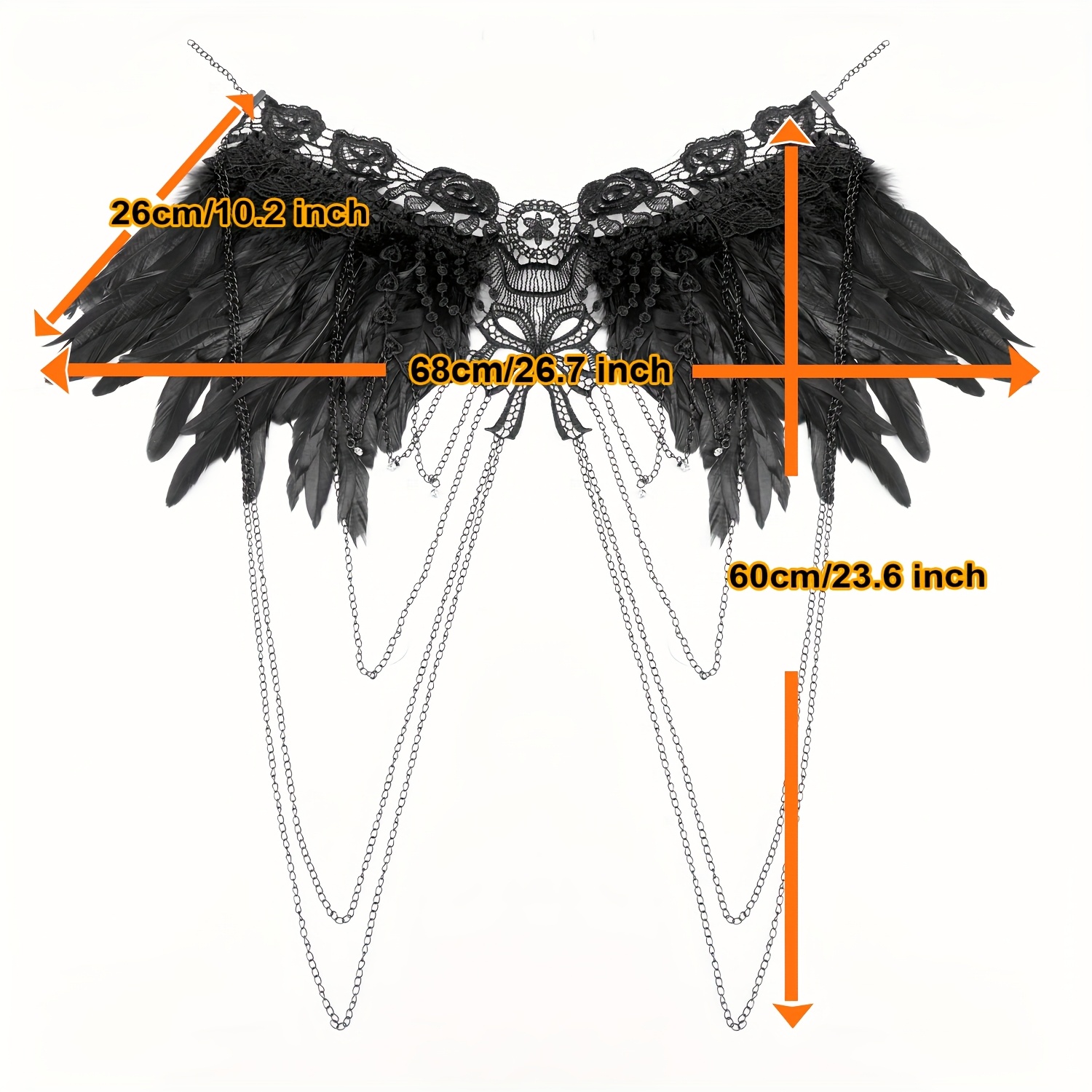 สุภาพสตรีประดิษฐ์ Feather ผ้าค - Shawl Wrap Winter บทวิจารณ์และราคา