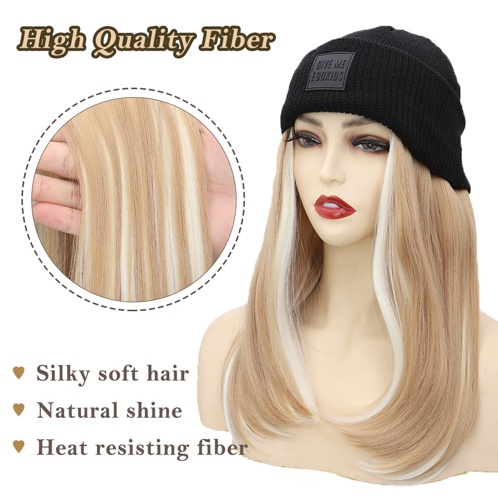 S-noilite หมวกสังเคราะห์วิกผม  - Knit Beanie Hat Warm บทวิจารณ์และราคา