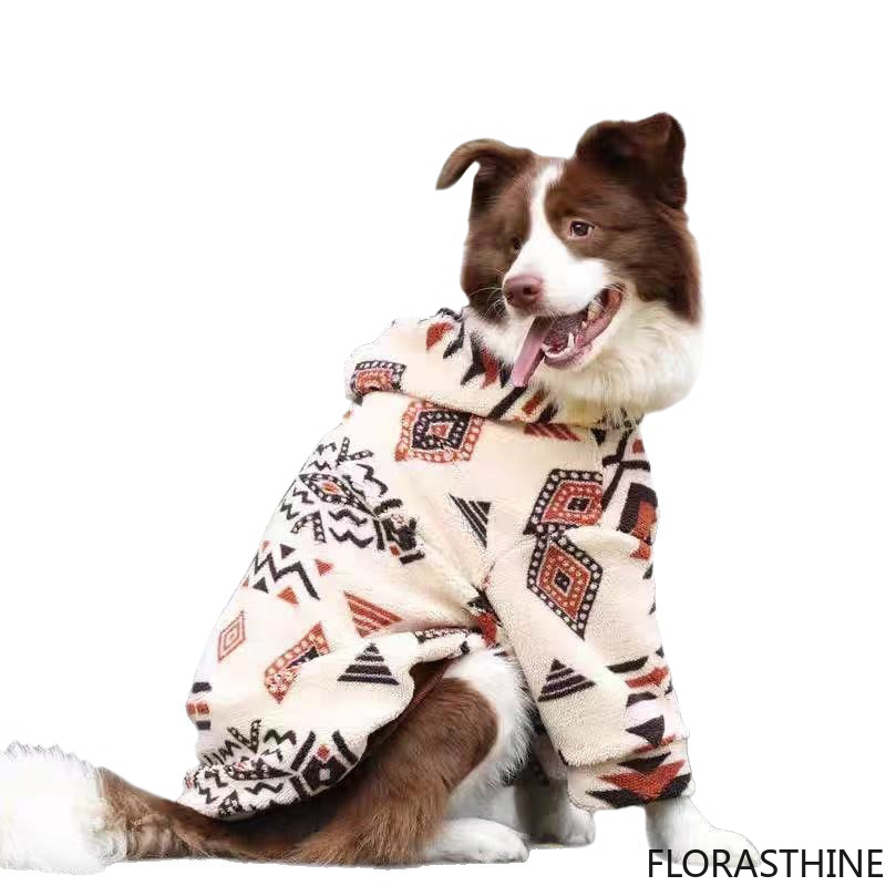 เสื้อโค้ทสุนัขมีฮู้ดสำหรับฤดูห - Sherpa Hoodie Fleece บทวิจารณ์และราคา