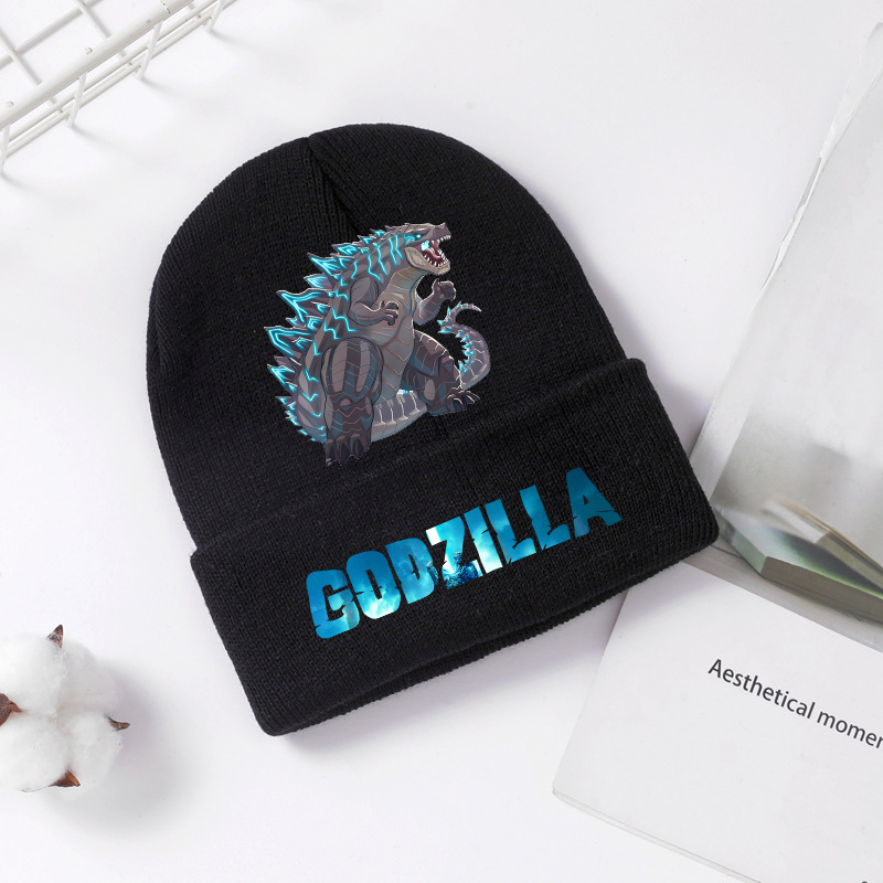 Godzilla ถักหมวกฤดูหนาวฤดูใบไม - Knit Beanie Hat Warm บทวิจารณ์และราคา