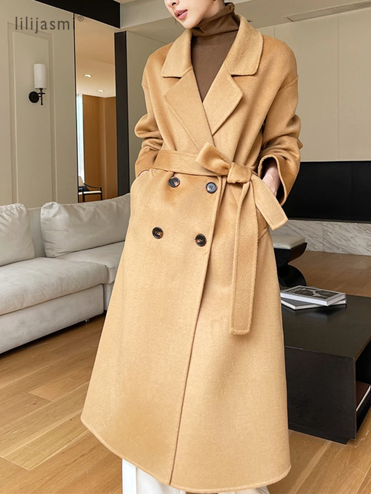 เสื้อโค้ทผ้าวูลคอพับไหล่ตกเสื้ - Wool Coat Peacoat บทวิจารณ์และราคา