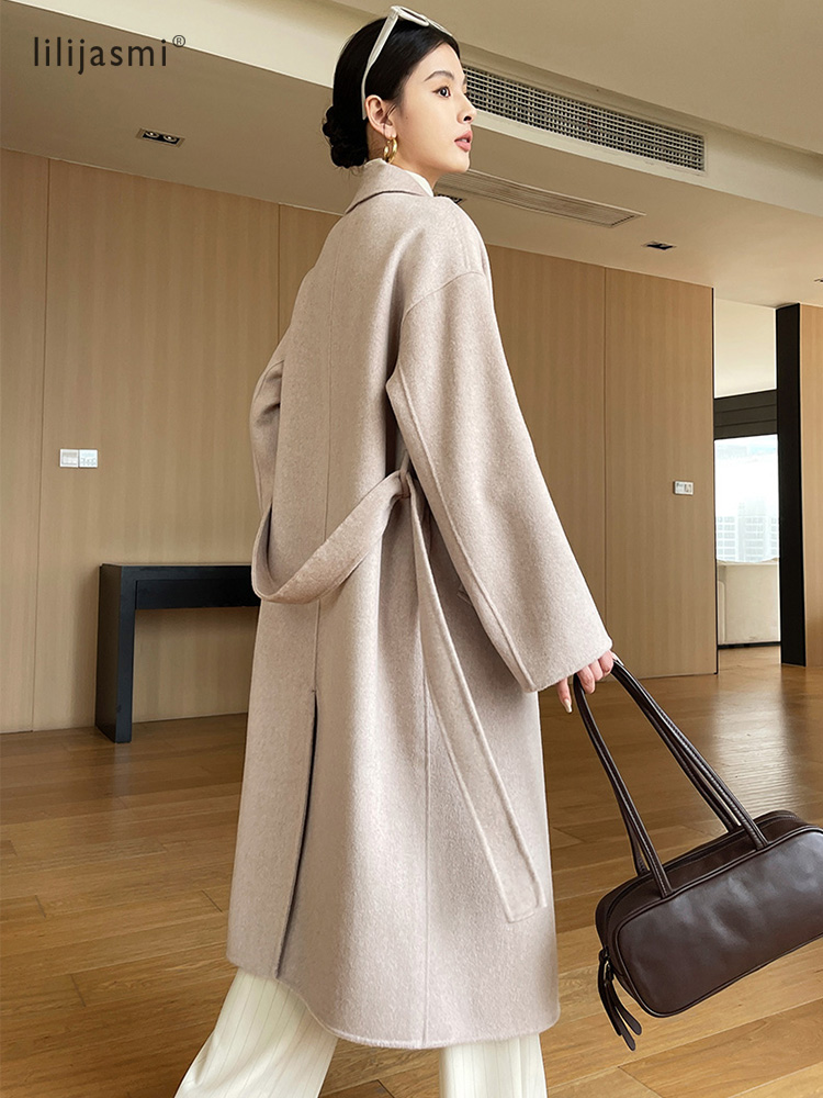 เสื้อโค้ทผ้าวูลคอพับไหล่ตกเสื้ - Wool Coat Peacoat บทวิจารณ์และราคา