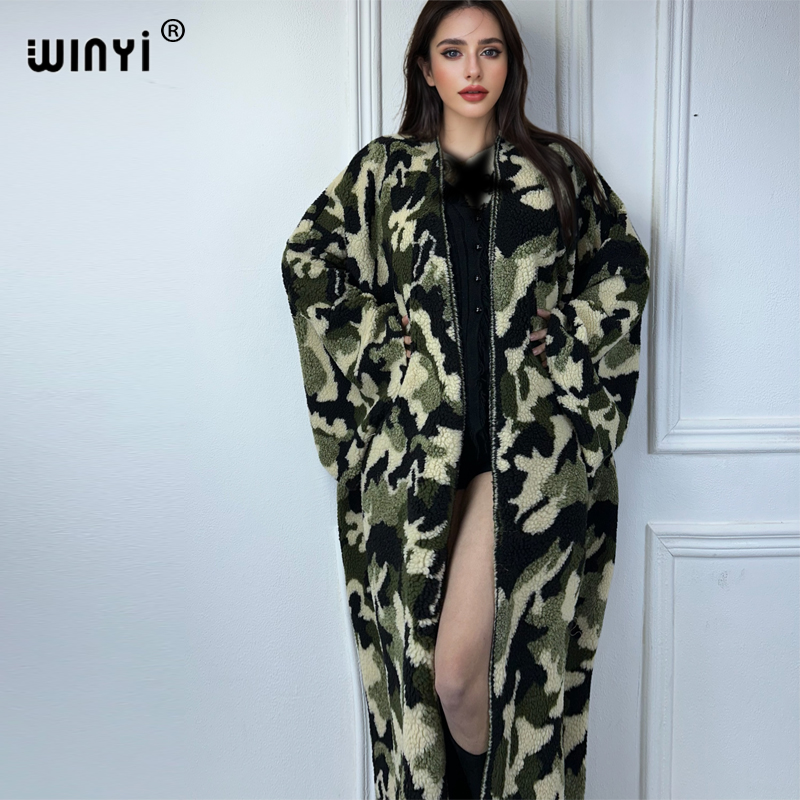 WINYI Camouflage แอฟริกาสตรีหล - Wool Coat Peacoat บทวิจารณ์และราคา
